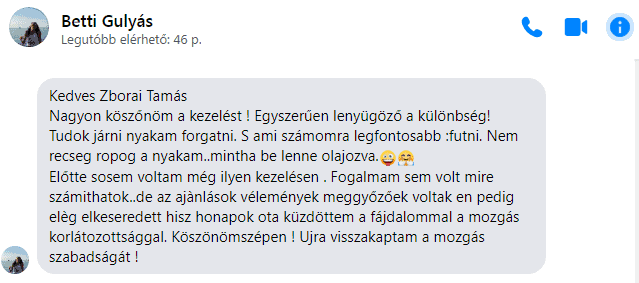 Visszajelzés – Gulyas Betti